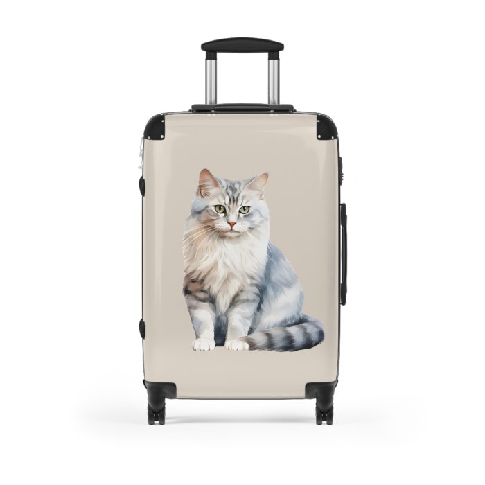 Cat Suitcase - A stylish and functional travel bag for cat lovers, featuring a cute cat design.