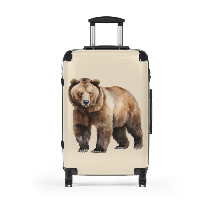 Bear Suitcase - Cute, bear-themed luggage designed for travel enthusiasts seeking a perfect blend of style and utility.