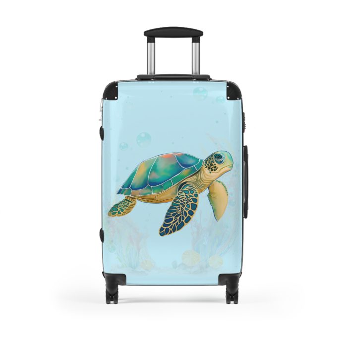 Turtle Suitcase - A seamless blend of elegance and durability, ensuring your travels are as stylish as they are secure.