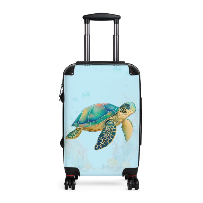 Turtle Suitcase - A seamless blend of elegance and durability, ensuring your travels are as stylish as they are secure.