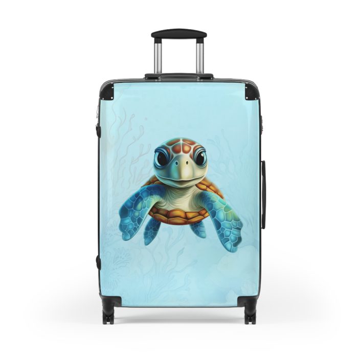 Turtle Suitcase - A seamless blend of elegance and durability, ensuring your travels are as stylish as they are secure.