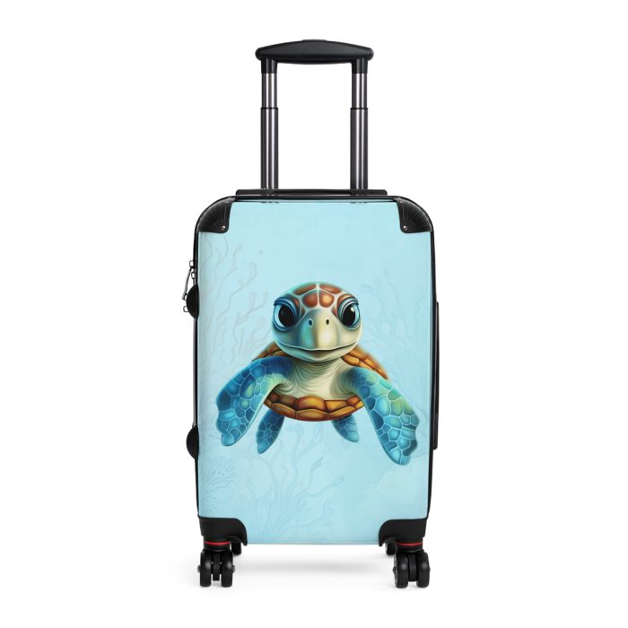 Turtle Suitcase - A seamless blend of elegance and durability, ensuring your travels are as stylish as they are secure.