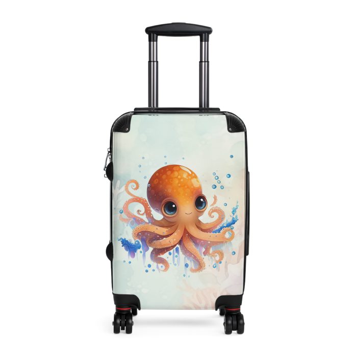 Octopus Suitcase - A whimsical travel essential, marrying functionality with deep-sea charm for a standout luggage experience.