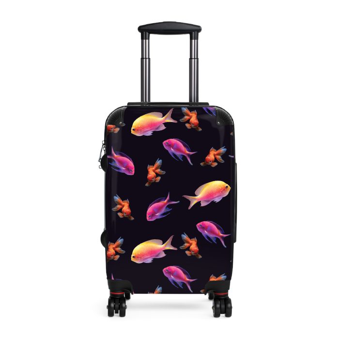 Fish Suitcase - Kids' luggage featuring a colorful fish design, perfect for young adventurers.