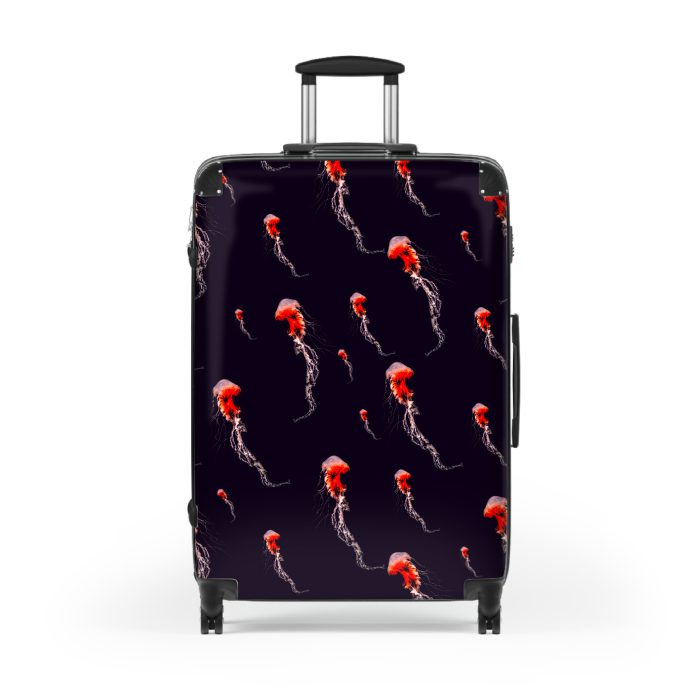 Jellyfish Suitcase - Experience the allure of the ocean wherever you go with this stunning and practical travel companion.