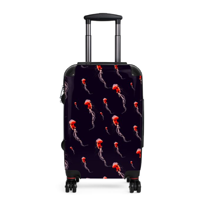 Jellyfish Suitcase - Experience the allure of the ocean wherever you go with this stunning and practical travel companion.