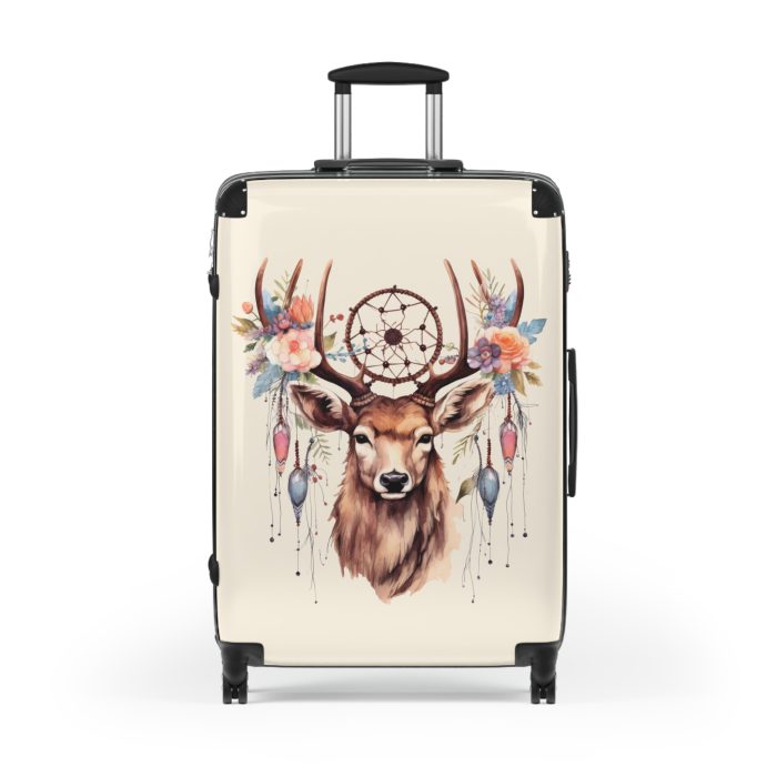 Elk Suitcase - A majestic travel companion, blending wilderness charm with functional design.