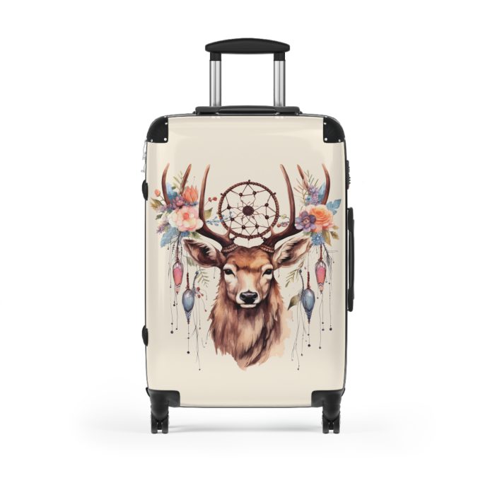 Elk Suitcase - A majestic travel companion, blending wilderness charm with functional design.