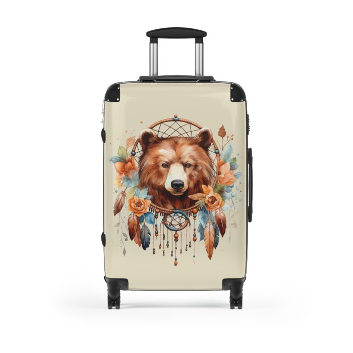 Bear Suitcase - Cute, bear-themed luggage designed for travel enthusiasts seeking a perfect blend of style and utility.