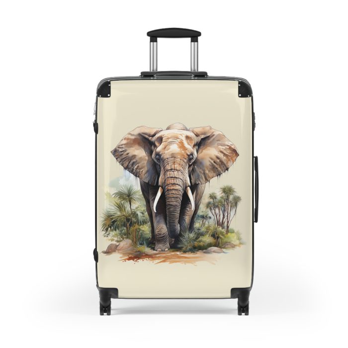 Elephant Suitcase - Kids' travel luggage featuring an adorable elephant design, perfect for young adventurers.