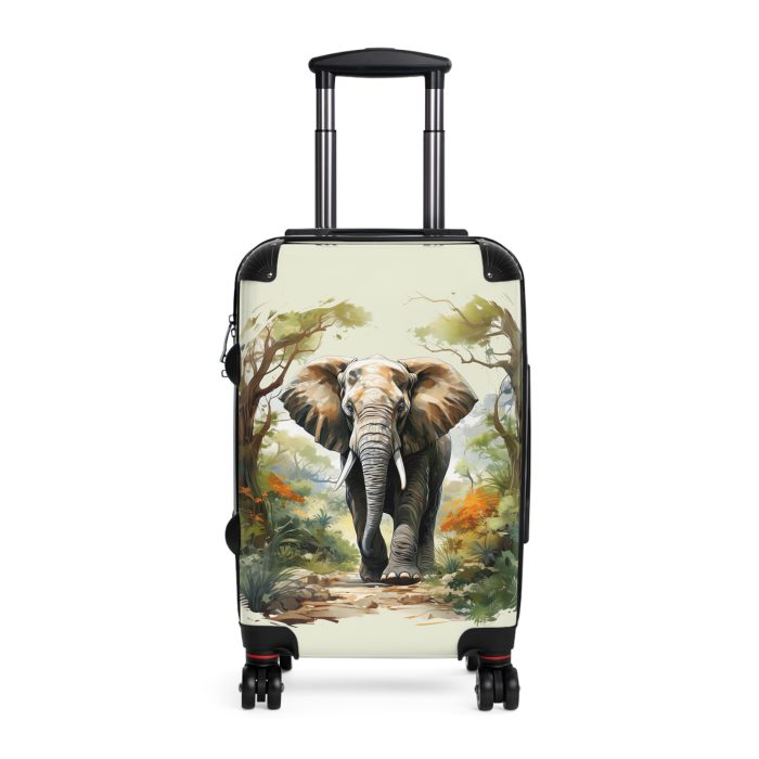 Elephant Suitcase - Kids' travel luggage featuring an adorable elephant design, perfect for young adventurers.