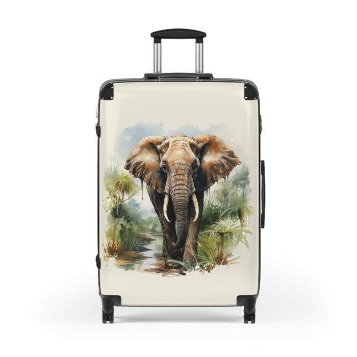 Elephant Suitcase - Kids' travel luggage featuring an adorable elephant design, perfect for young adventurers.