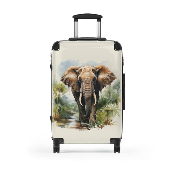 Elephant Suitcase - Kids' travel luggage featuring an adorable elephant design, perfect for young adventurers.