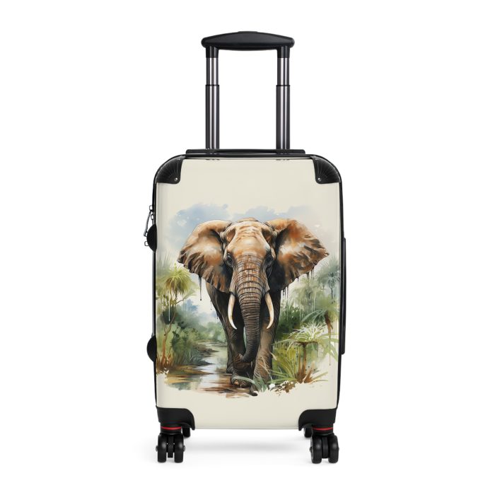 Elephant Suitcase - Kids' travel luggage featuring an adorable elephant design, perfect for young adventurers.