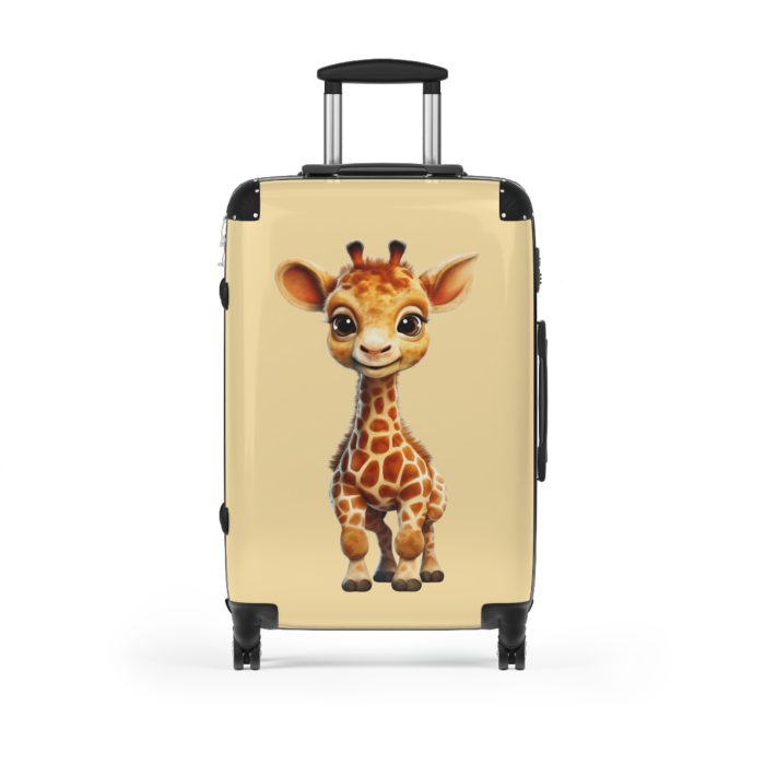 Cute Giraffe Suitcase - Whimsical travel gear for little adventurers. A delightful mix of style and functionality for unforgettable journeys.