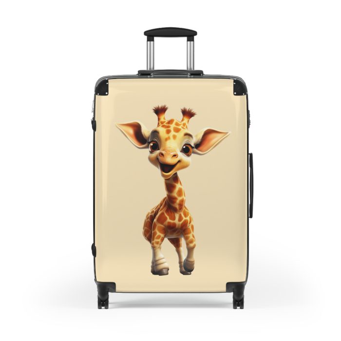 Cute Giraffe Suitcase - Whimsical travel gear for little adventurers. A delightful mix of style and functionality for unforgettable journeys.