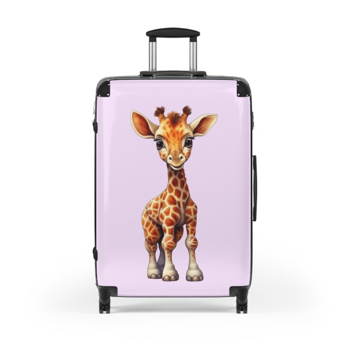 Cute Giraffe Suitcase - Whimsical travel gear for little adventurers. A delightful mix of style and functionality for unforgettable journeys.