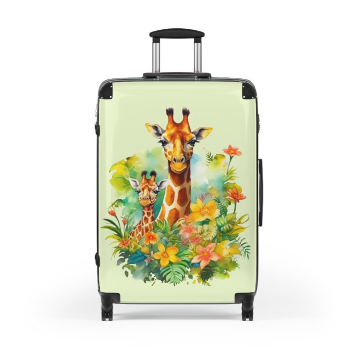 Giraffe Suitcase - Kids' travel luggage featuring an adorable giraffe design, ideal for young travelers.