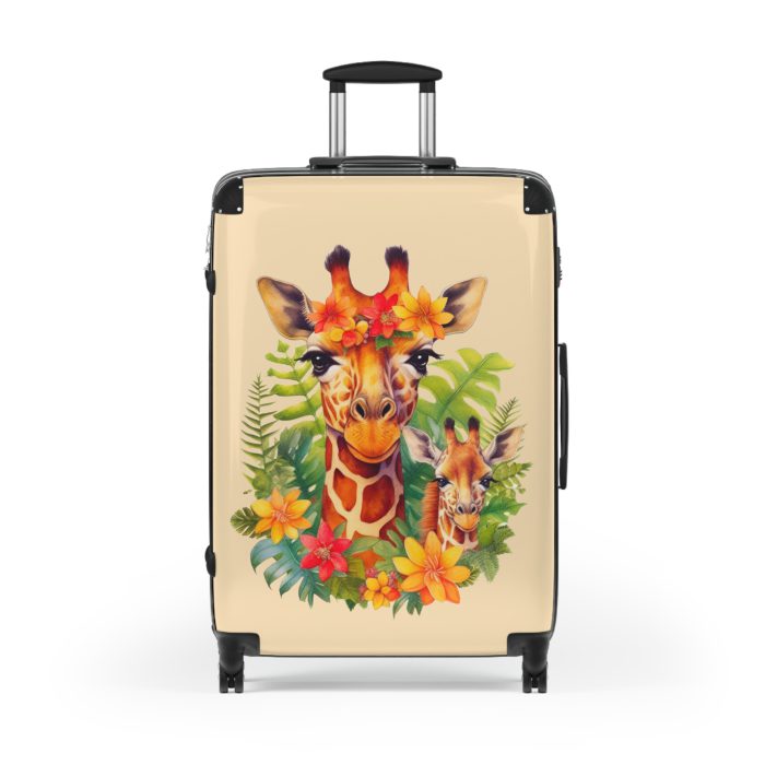 Giraffe Suitcase - Kids' travel luggage featuring an adorable giraffe design, ideal for young travelers.