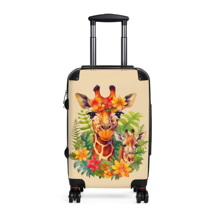 Giraffe Suitcase - Kids' travel luggage featuring an adorable giraffe design, ideal for young travelers.