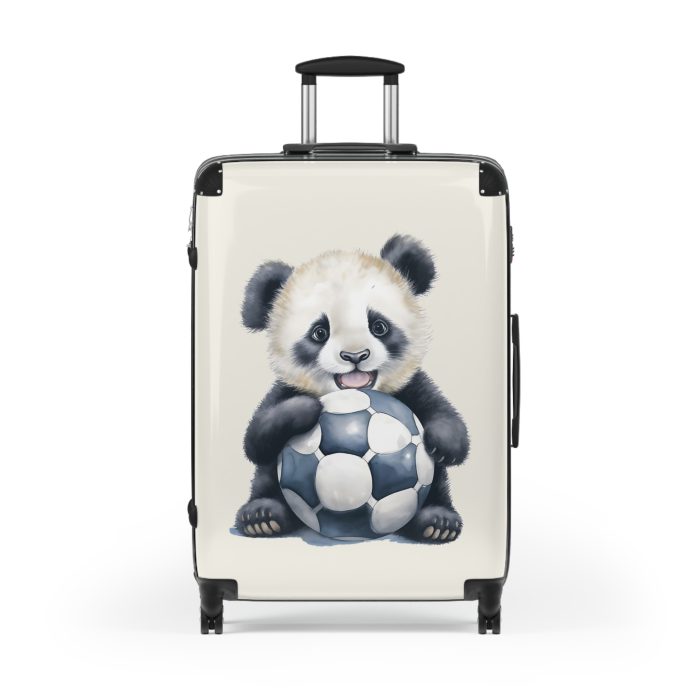 Cute Baby Panda Suitcase - Whimsical and charming luggage, perfect for adorable adventures with its custom design of cute baby pandas.