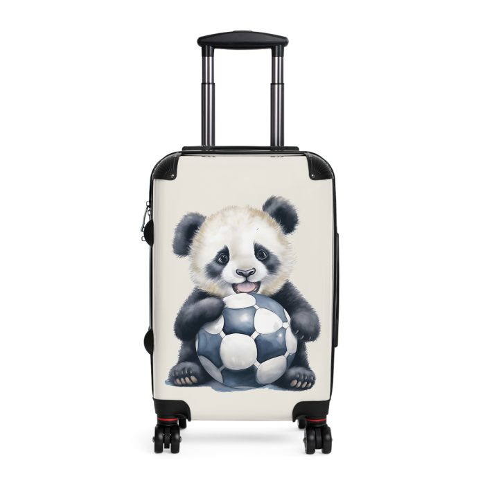 Cute Baby Panda Suitcase - Whimsical and charming luggage, perfect for adorable adventures with its custom design of cute baby pandas.