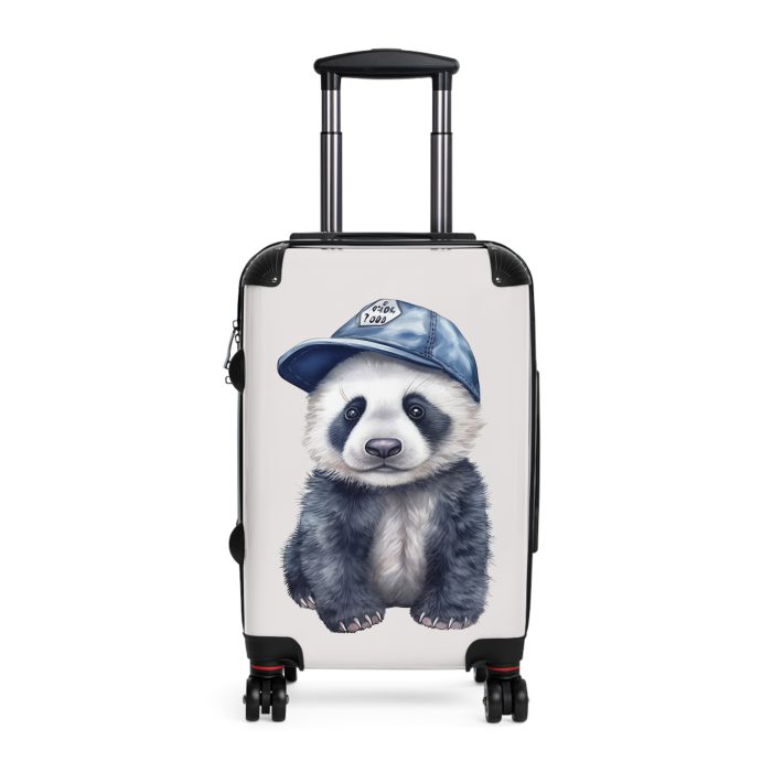 Cute Baby Panda Suitcase - Whimsical and charming luggage, perfect for adorable adventures with its custom design of cute baby pandas.