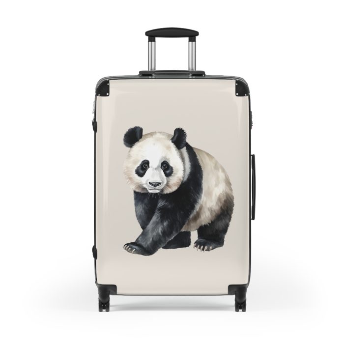 Panda Suitcase - Adorable kids' luggage featuring a playful panda design, perfect for young travelers.