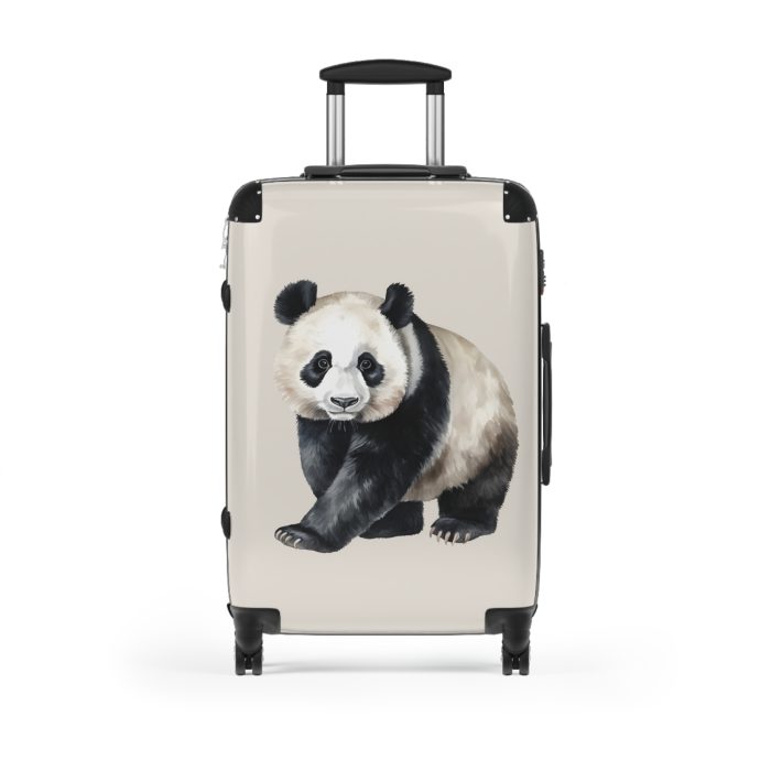 Panda Suitcase - Adorable kids' luggage featuring a playful panda design, perfect for young travelers.