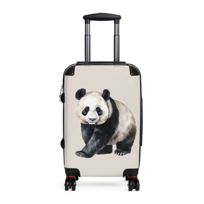 Panda Suitcase - Adorable kids' luggage featuring a playful panda design, perfect for young travelers.