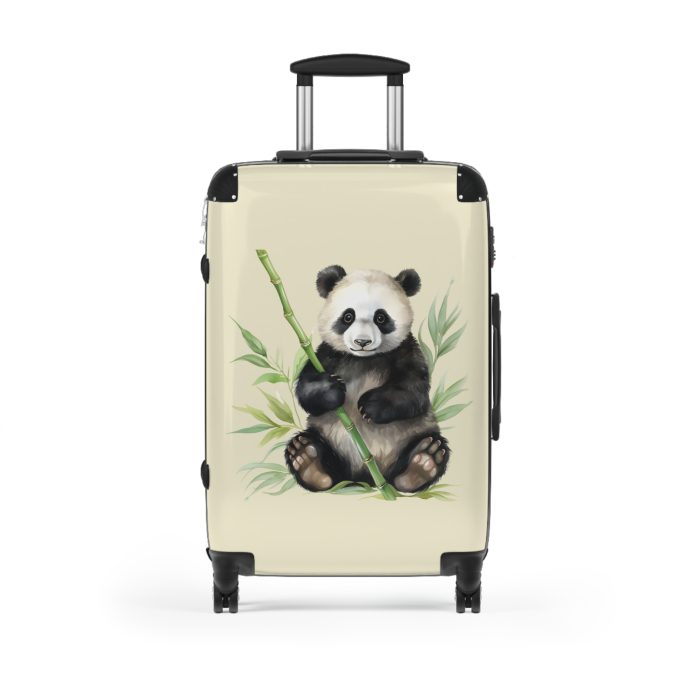 Panda Suitcase - Adorable kids' luggage featuring a playful panda design, perfect for young travelers.