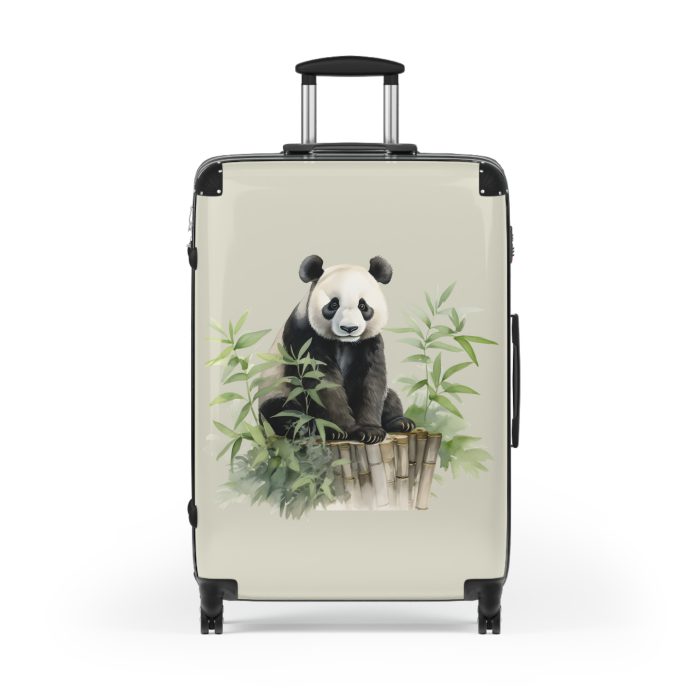 Panda Suitcase - Adorable kids' luggage featuring a playful panda design, perfect for young travelers.