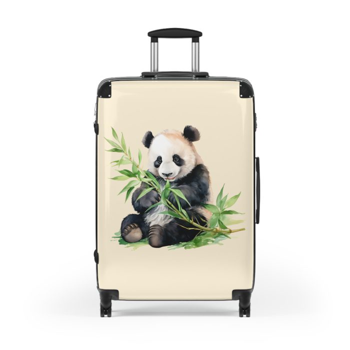 Panda Suitcase - Adorable kids' luggage featuring a playful panda design, perfect for young travelers.