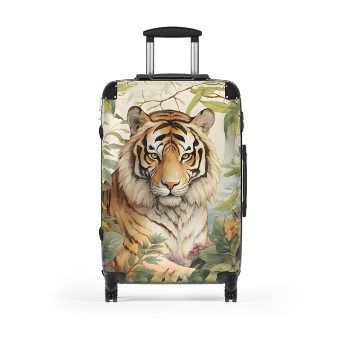 Majestic Tiger Suitcase - A fierce and stylish travel companion for the bold explorer.