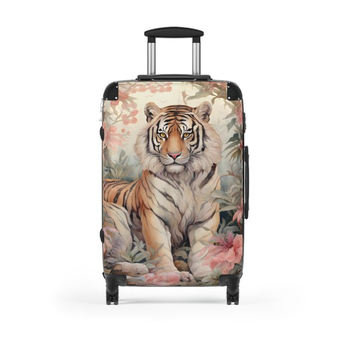 Majestic Tiger Suitcase - A fierce and stylish travel companion for the bold explorer.