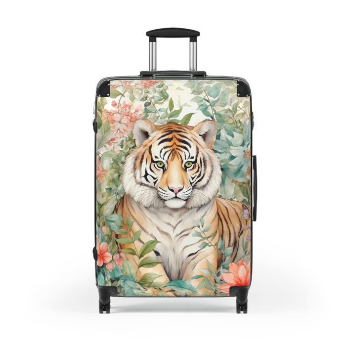 Majestic Tiger Suitcase - A fierce and stylish travel companion for the bold explorer.