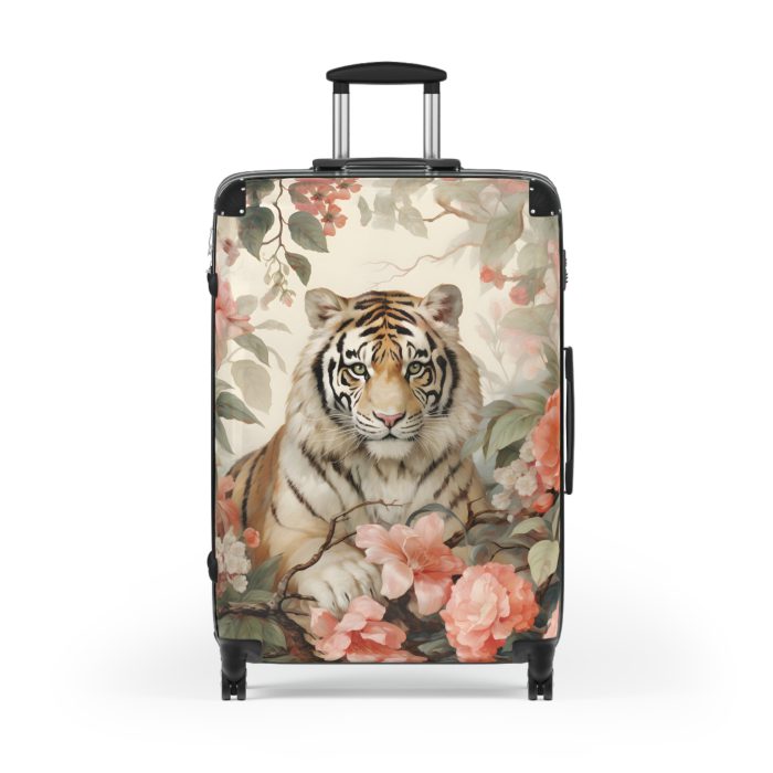 Majestic Tiger Suitcase - A fierce and stylish travel companion for the bold explorer.