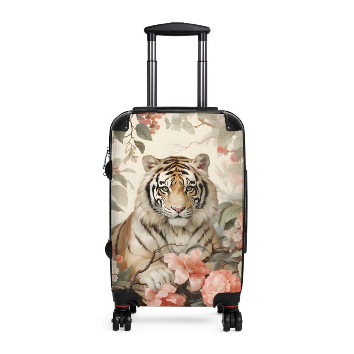 Majestic Tiger Suitcase - A fierce and stylish travel companion for the bold explorer.