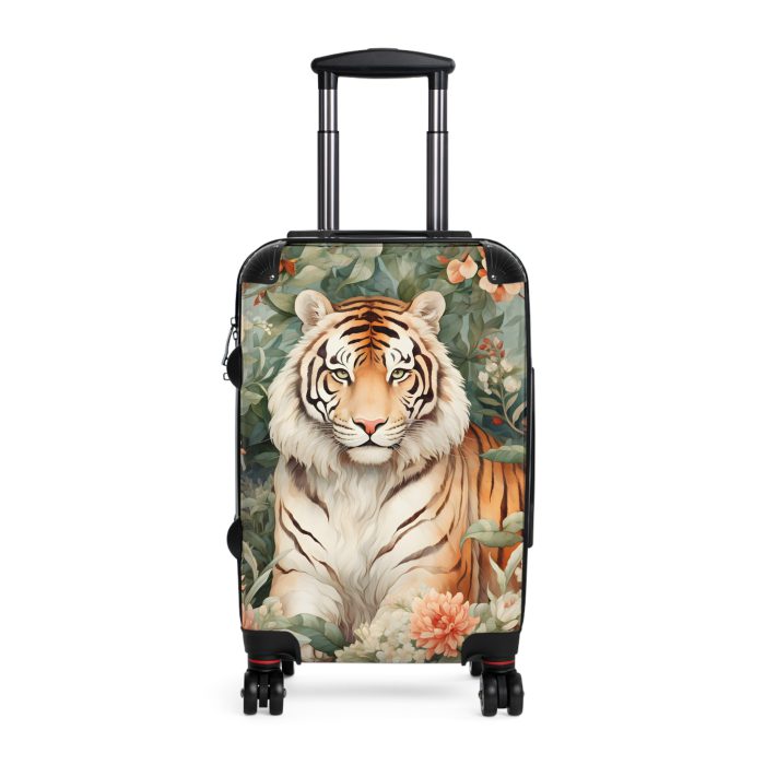 Majestic Tiger Suitcase - A fierce and stylish travel companion for the bold explorer.