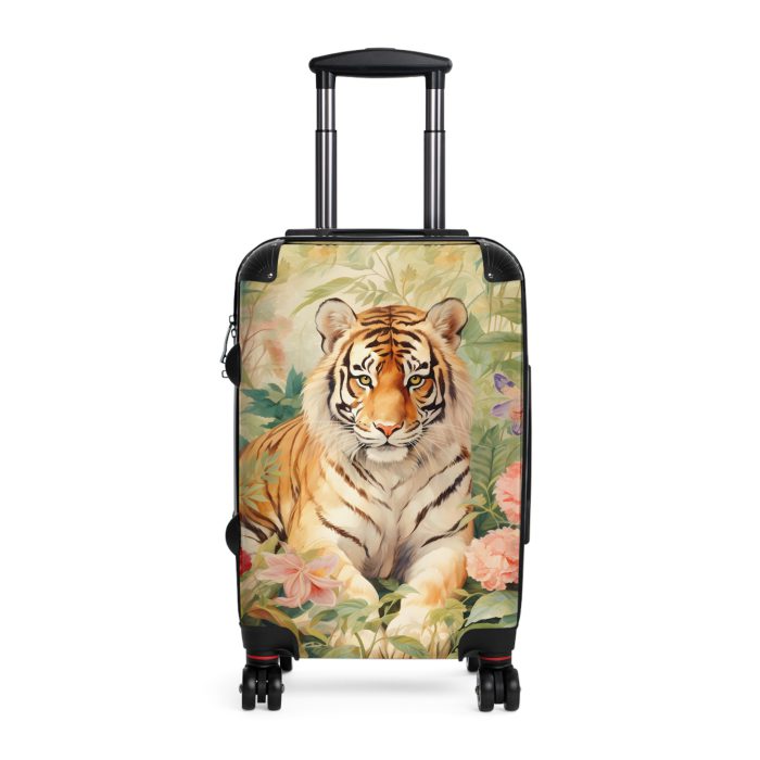 Majestic Tiger Suitcase - A fierce and stylish travel companion for the bold explorer.