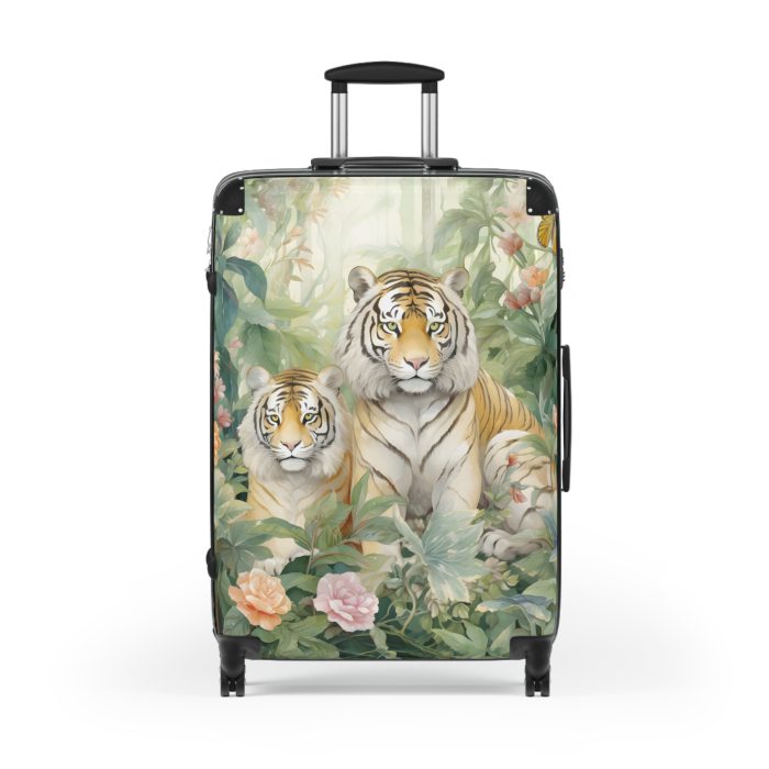 Majestic Tiger Suitcase - A fierce and stylish travel companion for the bold explorer.