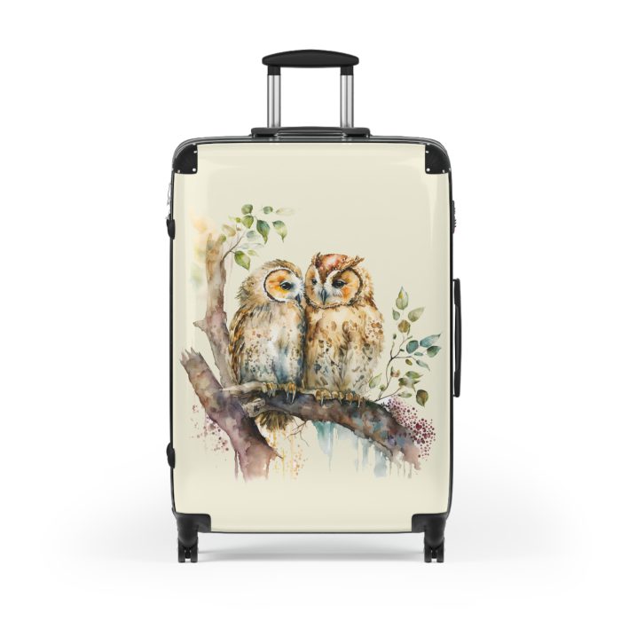 Owl Suitcase - A cute animal luggage with an adorable owl design, ideal for animal lovers who want to travel with whimsy.