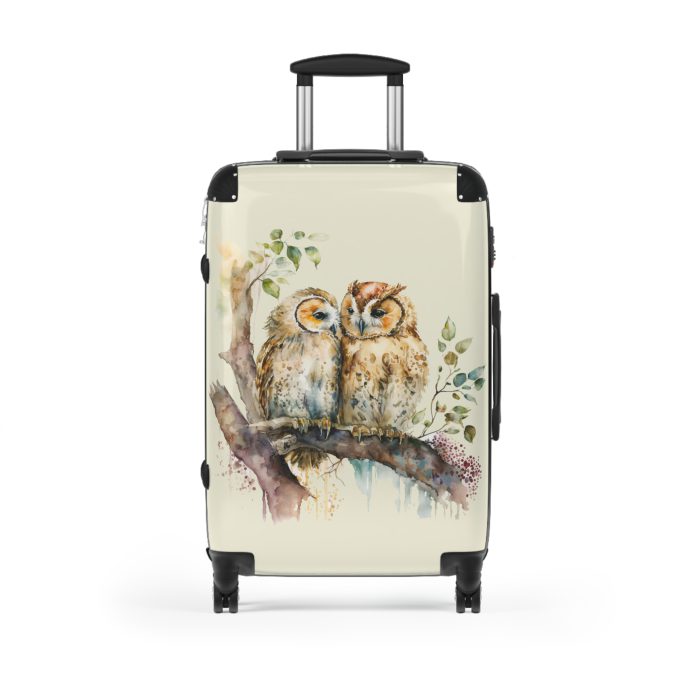 Owl Suitcase - A cute animal luggage with an adorable owl design, ideal for animal lovers who want to travel with whimsy.