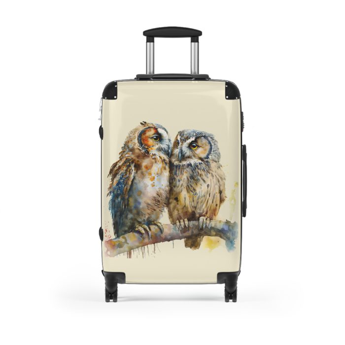 Owl Suitcase - A cute animal luggage with an adorable owl design, ideal for animal lovers who want to travel with whimsy.