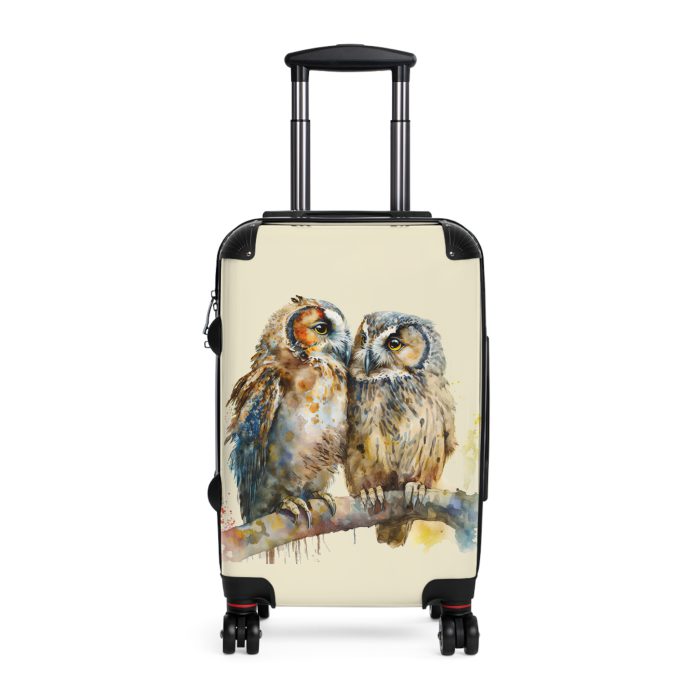 Owl Suitcase - A cute animal luggage with an adorable owl design, ideal for animal lovers who want to travel with whimsy.