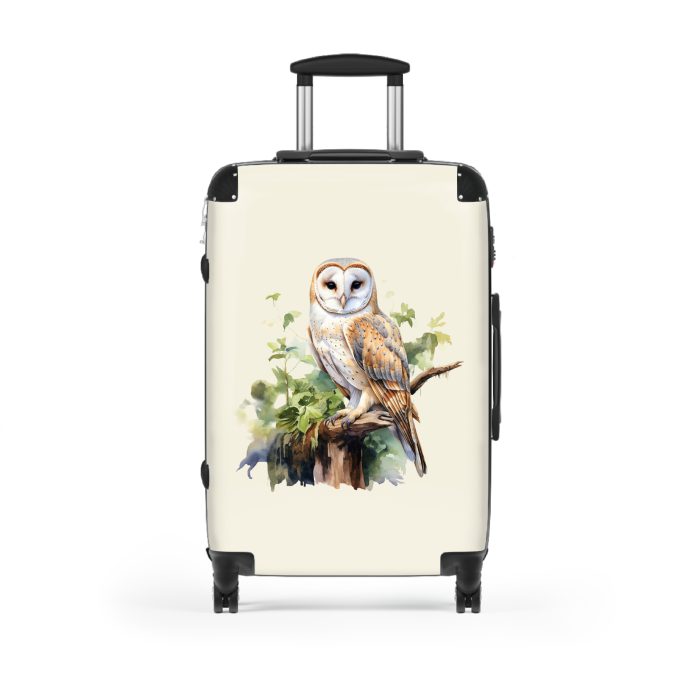 Owl Suitcase - A cute animal luggage with an adorable owl design, ideal for animal lovers who want to travel with whimsy.