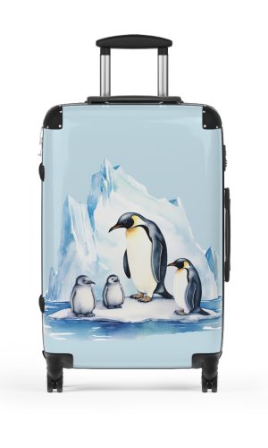 Penguin Suitcase - Kids' luggage featuring a cute penguin design, perfect for young travelers seeking exciting adventures.