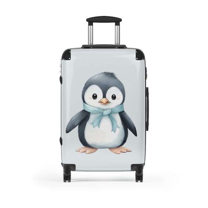 Penguin Suitcase - Kids' luggage featuring a cute penguin design, perfect for young travelers seeking exciting adventures.