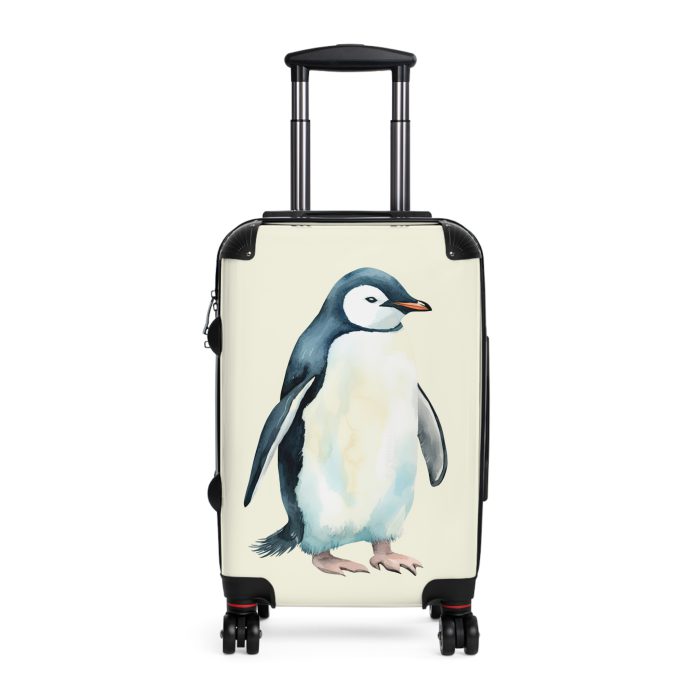 Penguin Suitcase - Kids' luggage featuring a cute penguin design, perfect for young travelers seeking exciting adventures.