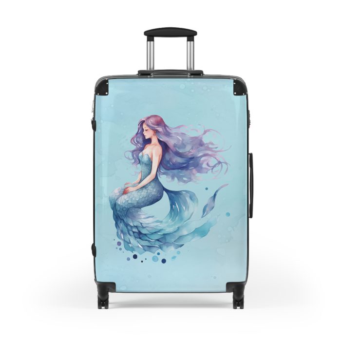 Mermaid Suitcase - Kids' luggage featuring a captivating mermaid design, perfect for young adventurers.